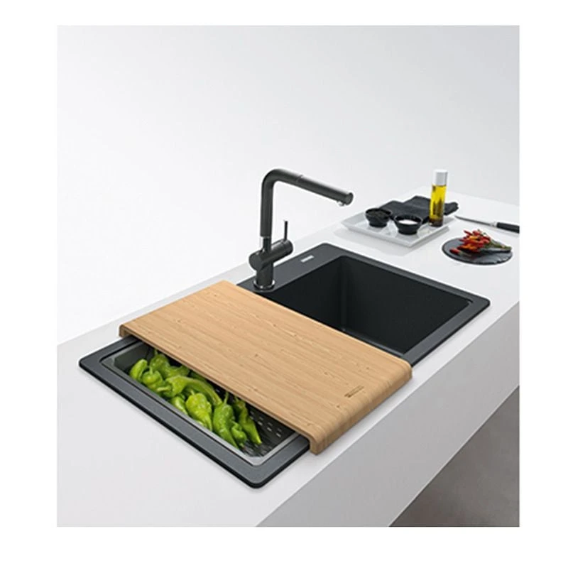 Franke Bamboo Chopping Board 280x532mm For Inset Sinks - Bamboo - 112.0595.334 2 Franke Bamboo Chopping Board 280x532mm For Inset Sinks - Bamboo - 112.0595.334 - Image 2