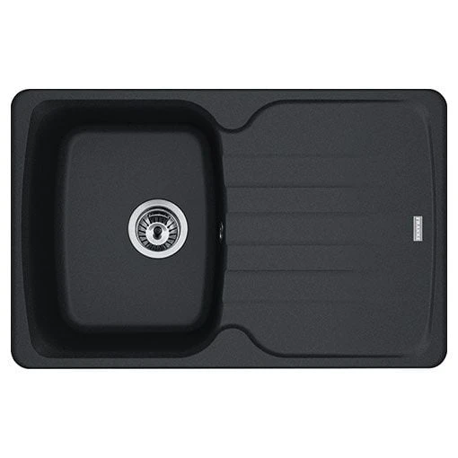 Franke Antea Fragranite 1 Bowl Inset Kitchen Sink Reversible AZG 611-78 - Onyx - 114.0532.311 1 Franke Antea Fragranite 1 Bowl Inset Kitchen Sink Reversible AZG 611-78 - Onyx - 114.0532.311