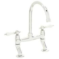 Carron Phoenix Barra Bridge Mixer Kitchen Tap - Chrome - 115.0074.732