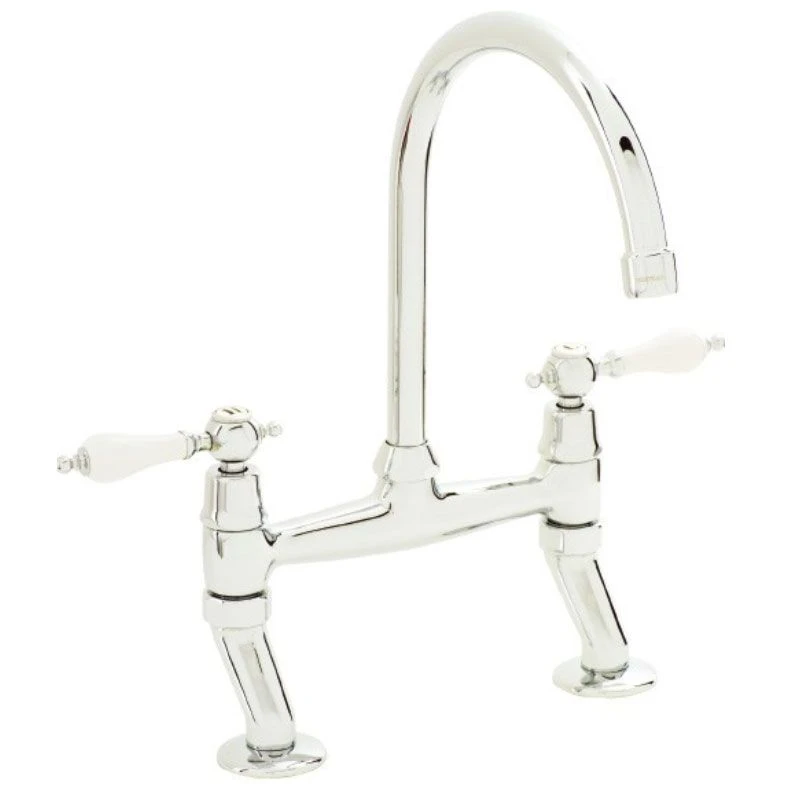 Carron Phoenix Barra Bridge Mixer Kitchen Tap - Chrome - 115.0074.732 1 Carron Phoenix Barra Bridge Mixer Kitchen Tap - Chrome - 115.0074.732