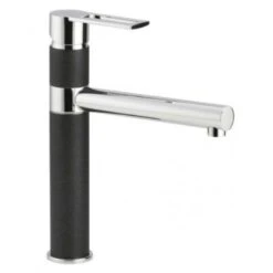 Carron Phoenix Reno Single Lever Kitchen Tap - Jet Black - 115.0189.492