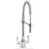 Carron Phoenix Dante Pro Pull Out Dual Lever Kitchen Tap - Chrome - 115.0191.084
