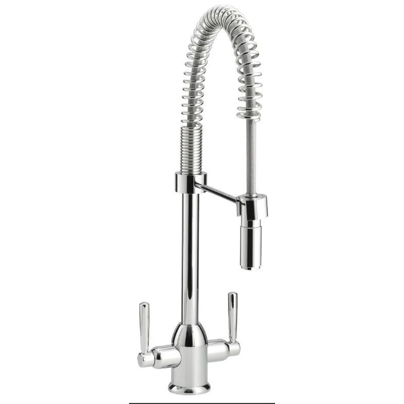 Carron Phoenix Dante Pro Pull Out Dual Lever Kitchen Tap - Chrome - 115.0191.084 1 Carron Phoenix Dante Pro Pull Out Dual Lever Kitchen Tap - Chrome - 115.0191.084