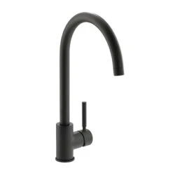 Carron Phoenix Savoy Single Lever Kitchen Tap - Matt Black - 115.0605.320