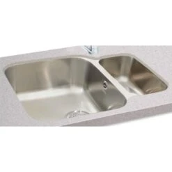 Carron Phoenix Zeta Undermount 150 1.5 Bowl Stainless Steel Kitchen Sink - 122.0167.720
