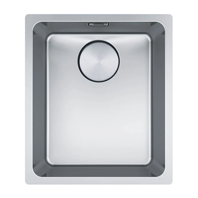 Franke Mythos 1 Bowl Undermount Kitchen Sink MYX 110-34 - Stainless Steel - 122.0606.948 1 Franke Mythos 1 Bowl Undermount Kitchen Sink MYX 110-34 - Stainless Steel - 122.0606.948