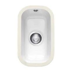 Franke By V&B 0.5 Bowl Undermount Ceramic Kitchen Sink VBK 110-21 - White - 126.0381.816
