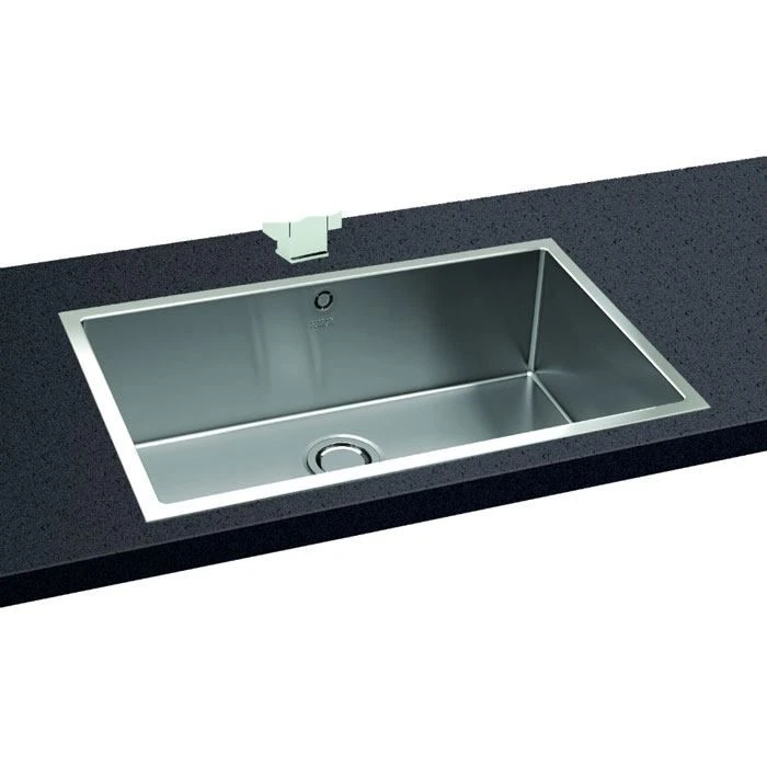 Carron Phoenix Deca XL 1 Bowl Stainless Steel Kitchen Sink - 127.0437.219 1 Carron Phoenix Deca XL 1 Bowl Stainless Steel Kitchen Sink - 127.0437.219