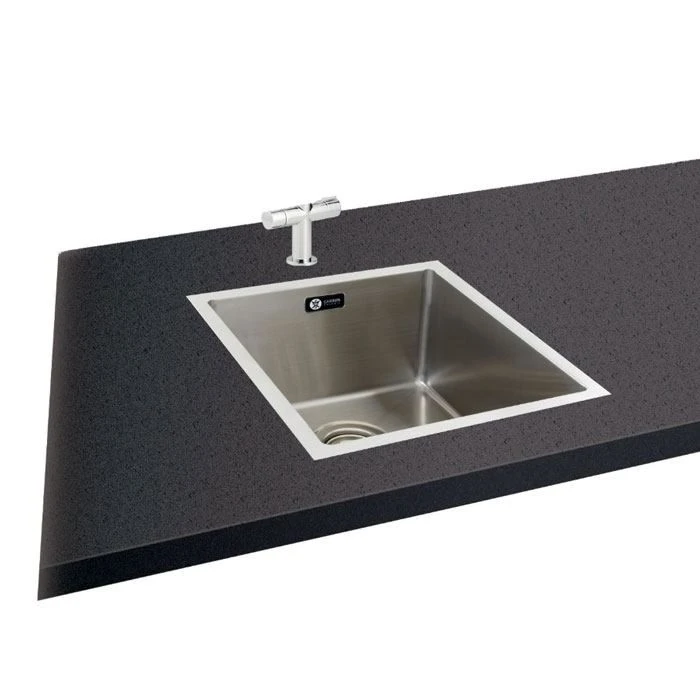 Carron Phoenix Deca 100 1 Bowl Stainless Steel Kitchen Sink - 127.0442.744 1 Carron Phoenix Deca 100 1 Bowl Stainless Steel Kitchen Sink - 127.0442.744