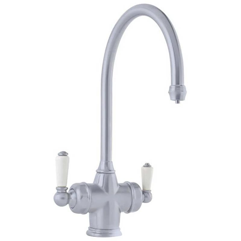 Perrin & Rowe 3-in-1 Hot Water Kitchen Tap - Chrome - 1937CP 1 Perrin & Rowe 3-in-1 Hot Water Kitchen Tap - Chrome - 1937CP