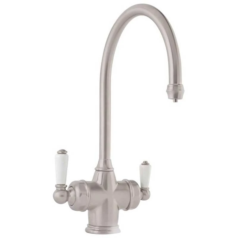 Perrin & Rowe 3-in-1 Hot Kitchen Tap - Pewter - 1937PF 1 Perrin & Rowe 3-in-1 Hot Kitchen Tap - Pewter - 1937PF