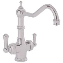 Perrin & Rowe 3-in-1 Hot Kitchen Tap - Pewter - 1970PF