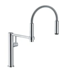 Franke Pescara Pull Out 360° Kitchen Mixer Tap - Chrome - 115.0393.976 -Blanco Shop 1 1 115.0393.976 swivel