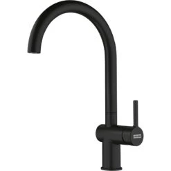Franke Active J Swivel Spout Tap - Matt Black - 115.0653.398