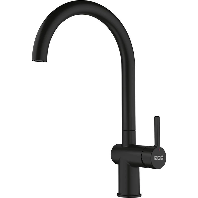 Franke Active J Swivel Spout Tap - Matt Black - 115.0653.398 1 Franke Active J Swivel Spout Tap - Matt Black - 115.0653.398