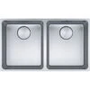 Franke Mythos 2 Bowl Undermount Kitchen Sink MYX 120 34-34 - Stainless Steel - 122.0607.085