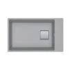 Franke Kubus 2 1 Bowl Undermount Fragranite Kitchen Sink KNG 110-62 - Stone Grey - 125.0633.723