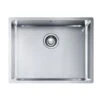 Franke Box 1 Bowl Kitchen Sink BXX 110-54 - Stainless Steel - 127.0371.513