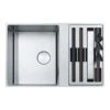 Franke Box Centre 1.5 Bowl Inset Kitchen Sink With Accessories BWX 220-41-27 - Stainless Steel - 127.0611.736