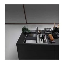 Franke Box Centre 1.5 Bowl Inset Kitchen Sink With Accessories BWX 220-41-27 - Stainless Steel - 127.0611.736 -Blanco Shop 1 2 127.0579.555 2