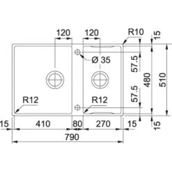 Franke Box Centre 1.5 Bowl Inset Kitchen Sink With Accessories BWX 220-41-27 - Stainless Steel - 127.0611.736 -Blanco Shop 1 2 127.0579.555 3