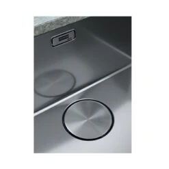 Franke Mythos Plus 1 Bowl Inset Kitchen Sink With Right Hand Drainer MYX 211-86 - Stainless Steel - 127.0640.511 -Blanco Shop 1 2 127.0640.511 waste cover