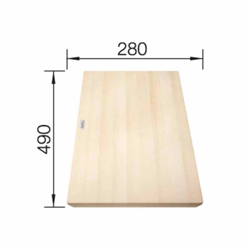 Blanco Collectis 6 S Wood Cutting Board 490x280mm - Maple - 235844 2 Blanco Collectis 6 S Wood Cutting Board 490x280mm - Maple - 235844 - Image 2