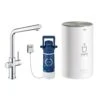 Grohe Red II Duo L Spout Tap & M Size Boiler Chrome 30341001