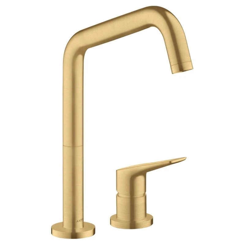 AXOR Citterio M Single Lever Kitchen Mixer Tap 220 With Swivel Spout 2TH - Brushed Gold Optic - 34820250 1 AXOR Citterio M Single Lever Kitchen Mixer Tap 220 With Swivel Spout 2TH - Brushed Gold Optic - 34820250