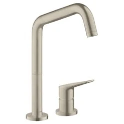 AXOR Citterio M Single Lever Kitchen Mixer Tap 220 With Swivel Spout 2TH - Brushed Nickel - 34820820