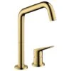 AXOR Citterio M Single Lever Kitchen Mixer Tap 220 With Swivel Spout 2TH - Polished Gold Optic - 34820990