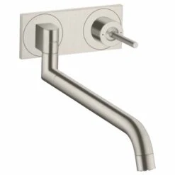 Axor Uno Wall Mounted Kitchen Mixer Tap Single Lever - Stainless Steel - 38815800