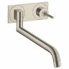 Axor Uno Wall Mounted Kitchen Mixer Tap Single Lever - Brushed Nickel - 38815820