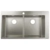 Hansgrohe S711-F765 Built-in Kitchen Sink 370/370 - Stainless Steel - 43303800