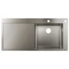 Hansgrohe S717-F450 Built-in Kitchen Sink 450 With Drainboard Left - Stainless Steel - 43307800