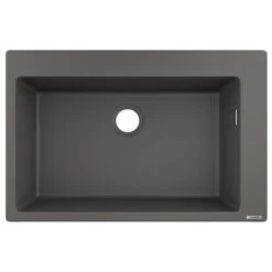 Hansgrohe S510-F660 Built-in Kitchen Sink 660 - Stone Grey - 43313290
