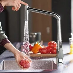 Hansgrohe S719-U400 Undermount Kitchen Sink 400 - Stainless Steel - 43425800 -Blanco Shop 4 4 3 43425800 2