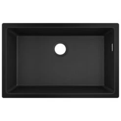Hansgrohe S510-U660 Undermount Kitchen Sink 660 - Graphite Black - 43432170