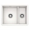 Blanco VILLAE LH Farmhouse Ceramic 1.5 Bowl Kitchen Sink - Crystal White - 525165