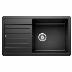 Blanco LEGRA XL 6 S Reversible Silgranit 1 Bowl Inset Kitchen Sink - Black - 526087