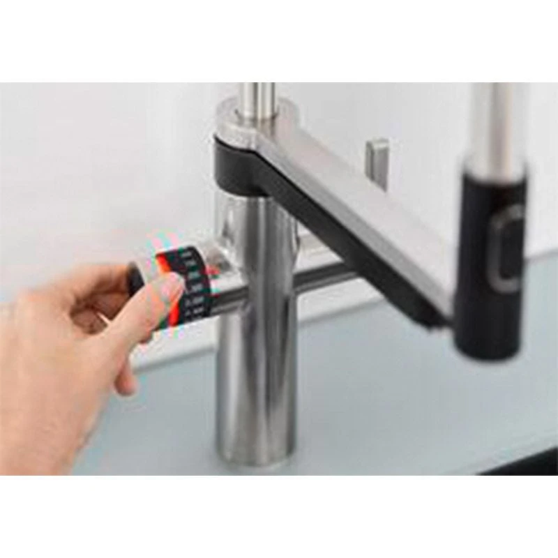 Blanco Drink.hot EVOL-S Pro 4-in-1 Flexible Hose PVD Steel Kitchen Tap - Stainless Steel - 526313 3 Blanco Drink.hot EVOL-S Pro 4-in-1 Flexible Hose PVD Steel Kitchen Tap - Stainless Steel - 526313 - Image 3