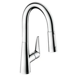 Hansgrohe Talis M51 Single Lever Kitchen Mixer 160, Pull-Out Spray, 2jet - Chrome - 72815000