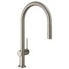 Hansgrohe Talis M54 Single Lever Kitchen Mixer 210, Pull-Out Spray, 2jet, SBox - Stainless Steel - 72801800