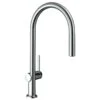 Hansgrohe Talis M54 Single Lever Kitchen Mixer 210, Pull-Out Spout, 1jet, SBox - Chrome - 72803000