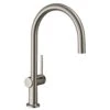 Hansgrohe Talis M54 Single Lever Kitchen Mixer 220, 1jet - Stainless Steel - 72804800