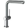 Hansgrohe Talis M54 Single Lever Kitchen Mixer 270, Pull-Out Spout, 1jet - Chrome - 72808000