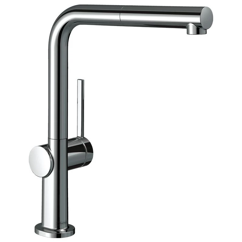 Hansgrohe Talis M54 Single Lever Kitchen Mixer 270, Pull-Out Spout, 1jet - Chrome - 72808000 1 Hansgrohe Talis M54 Single Lever Kitchen Mixer 270, Pull-Out Spout, 1jet - Chrome - 72808000