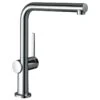 Hansgrohe Talis M54 Single Lever Kitchen Mixer 270, Pull-Out Spout, 1jet, SBox - Chrome - 72809000