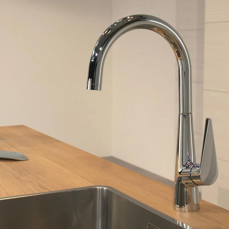 Hansgrohe Talis M51 Single Lever Kitchen Mixer 260, 1jet - Chrome - 72810000 3 Hansgrohe Talis M51 Single Lever Kitchen Mixer 260, 1jet - Chrome - 72810000 - Image 3