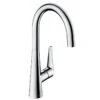 Hansgrohe Talis M51 Single Lever Kitchen Mixer 260, Eco, 1jet - Chrome - 72816000